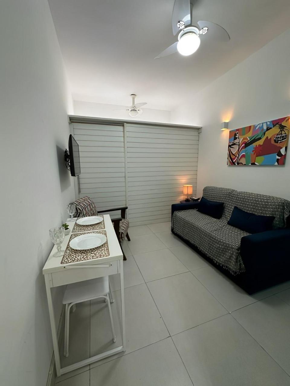 Confortavel Estudio Com Linda Vista Do Mar 里约热内卢 外观 照片