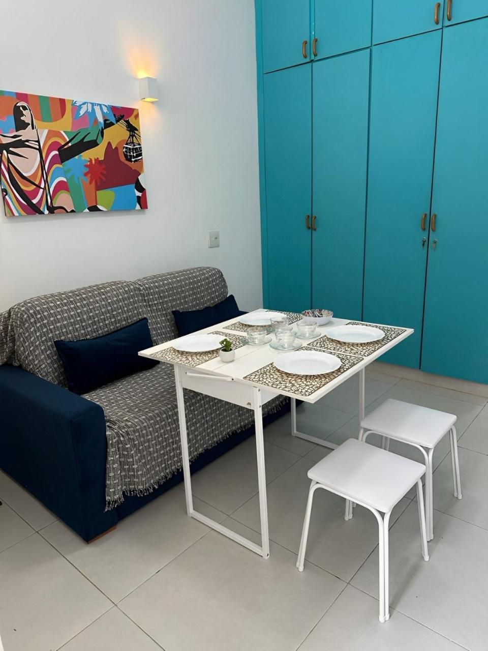 Confortavel Estudio Com Linda Vista Do Mar 里约热内卢 外观 照片